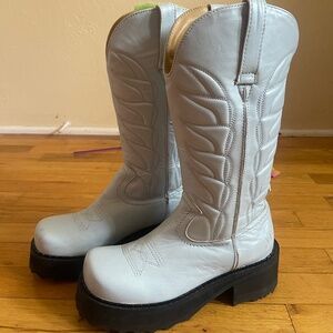 Fluevog cowboy high boots